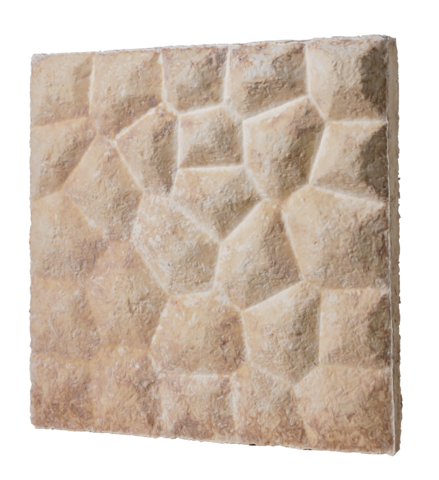 Acoustic panels from mycelium